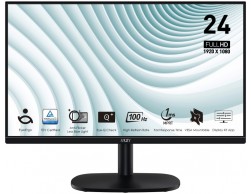 Монитор MSI 23.8'' PRO MP245V VA (1920x1080, 4ms, 100Hz, 178/178, D-SUB, HDMI, черный), Пенза.