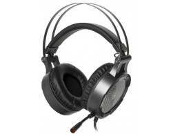 Наушники A4 Bloody G530 (20 Гц - 20 кГц, 16 Ом, USB 7.1 Virtual, микрофон,красная подсветка) черный, Пенза.