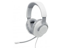 Наушники JBL Quantum 100 (JBLQUANTUM100WHT) (20 Гц - 20 кГц, 32 Ом, 1x3.5 мм, кабель 1.2 м) ,белый, Пенза.