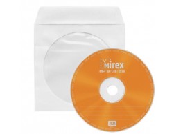 Диск DVD+R Mirex 4.7 Gb, 16x, Бум.конверт (1), (1/600) (UL130013A1C), Пенза.