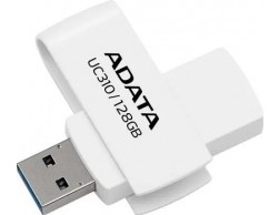 Флеш диск USB 3.2 A-DATA 128Gb (UC310-128G-RWH) белый, Пенза.