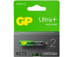 Батарея GP Ultra Plus Alkaline 24AUPA21-2CRSB2 AAA (2шт) блистер, Пенза.