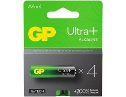 Батарея GP Ultra Plus Alkaline 15AUPA21-2CRSB4 AA (4шт) блистер, Пенза.