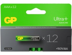 Батарея GP Ultra Plus Alkaline 24AUPA21-2CRB12 AAA (12шт) блистер, Пенза.