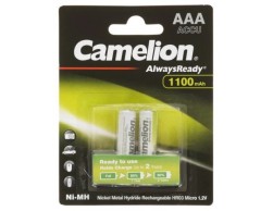Аккумулятор Camelion AAA-1100mAh Ni-Mh BL-2 (1100mAh, AAA) (2 шт. в уп-ке), Пенза.
