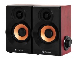 Колонки Оклик OK-161 (2x3Вт USB) черный/вишня, Пенза.