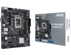 Мат.плата ASUS PRIME H610M-K D4 ARGB RTL (S1700, H610, 2xDDR4, PCI-E, GBL, 8ch Audio, SATA-III, D-SUB, HDMI, MATX), Пенза.