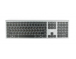 Клавиатура Gembird KBW-1 беспроводная, USB, серебристый, Пенза.