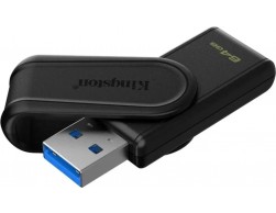 Флеш диск USB 3.0 Kingston 64Gb DataTraveler Exodia S DTXS/64 Gb черный, Пенза.