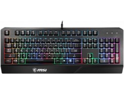 Клавиатура MSI VIGOR GK20 RU (игровая, C подставкой для запястий, подсветка, защита от попадания влаги, 104 клавиши, USB) черная, Пенза.