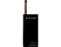 Портативный аккумулятор More Choice (PB60-20) 20000mAh 2USB 2.1A , черный, Пенза.