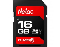Карта памяти SecureDigital 16GB NETAC P600 16 ГБ, 80 МБ/с, Class 10, NT02P600STN-016G-R, 1 шт., без адаптера, Пенза.