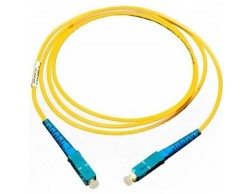 Патч-корд оптический TopLan, симплексный, SC/UPC-SC/UPC, SM 9/125, 0,5 м, LSZH, Пенза.