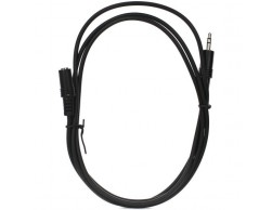 Кабель аудио VCOM VAV7179-1.5M Кабель удлинительный 3.5 Jack (M) - 3.5 Jack (F), стерео, аудио, 1.5м [6937510860616], Пенза.