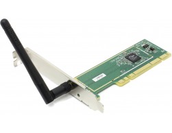Беспроводной адаптер D-Link DWA-525 (до 150Mbps, PCI-Express 1x, 1 съемная антенна, 2.4 ГГц, 802.11 B/G/N), Пенза. Беспроводной адаптер D-Link DWA-525 (до 150Mbps, PCI-Express 1x, 1 съемная антенна, 2.4 ГГц, 802.11 B/G/N), Пенза.