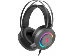 Наушники A4Tech Bloody G521S (20 Гц - 20 кГц, 16 Ом, USB, микрофон 100 Гц - 10 кГц) серый, Пенза.