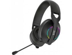 Гарнитура Acer OHR400 беспроводная + проводная, USB/Mini Jack 3.5 мм, до 45 ч, подсветка (ZL.HDSEE.00G) (чёрный), Пенза.