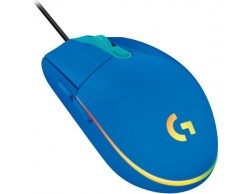Манипулятор Мышь Logitech G102 LightSync, игровая, оптическая, проводная, USB, синий, Пенза.