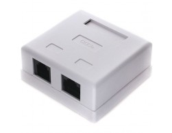 Розетка компьютерная Cablexpert RJ45+RJ11 кат.5e UTP внешняя 2 порта, 110&Amp;Krone NA-TA/1, Пенза.