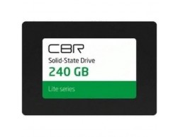 Твердотельный накопитель SSD 240Gb CBR 2.5'' (SSD-240GB-2.5-LT22) Lite (R550/W520) 3D TLC, Пенза.