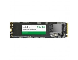 Твердотельный накопитель SSD 512Gb CBR (SSD-512GB-M.2-LT22) LITE, M.2 2280, PCIe 3.0 x4, NVMe 1.3 RTL (R2100/W1600) 3D NAND, Пенза.