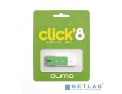 Флеш диск USB 2.0 QUMO 8GB Click (QM8GUD-CLK-Mint), Пенза.