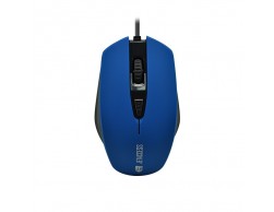 Манипулятор мышь Jet.A Comfort OM-U60 (400/800/1200/1600dpi, 3 кнопки, USB) синяя, Пенза.