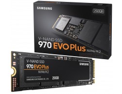 Твердотельный накопитель SSD 250Gb SAMSUNG (MZ-V7S250BW) 970 EVO RTL (W2300/R3500) M.2 2280, PCI-E x4, NVMe, Пенза.