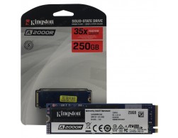 Твердотельный накопитель SSD 250Gb KINGSTON (SA2000M8/250G) M.2 2280, PCI-E x4, NVMe RTL (R2000/W1100) TLC, Пенза.