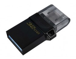 Флеш диск USB 3.1/MicroUSB Kingston 32Gb DTDUO3G2/32GB, Пенза.