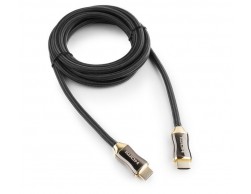 Кабель HDMI Cablexpert Platinum CC-P-HDMI03-3M 3м (V.2.0, позол.разъемы, металлический корпус, нейлоновая оплетка, блистер) черный, Пенза.